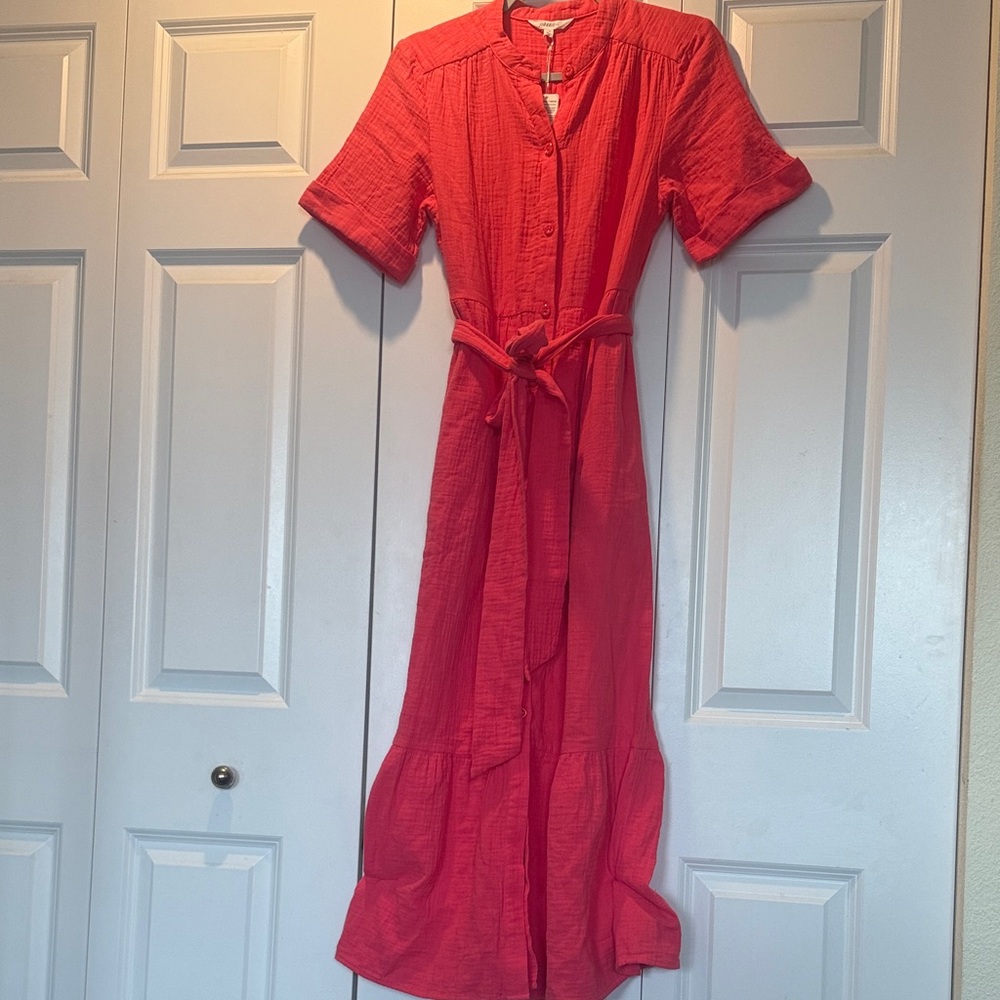 Johnnie-O Lorelai Pink XS NWT Summer Dress